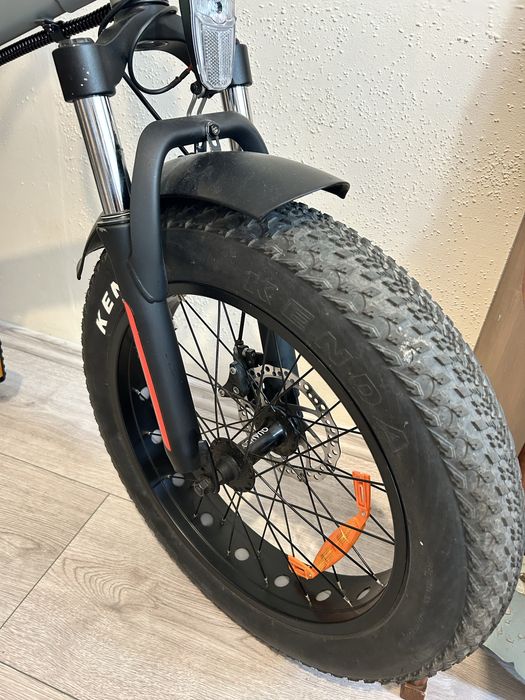 Rower elektryczny skladany Mini Max argento