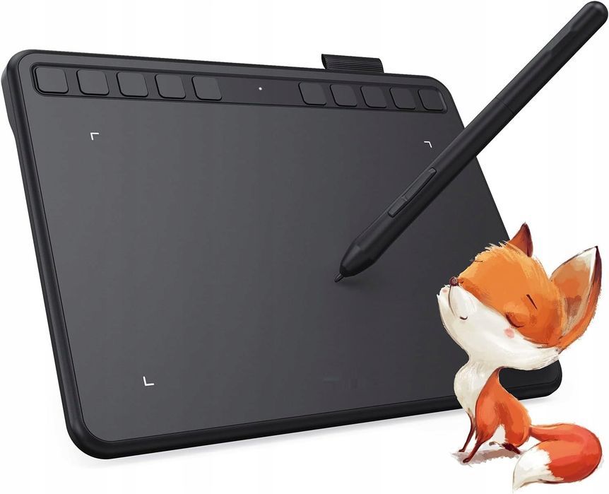 ugee s640 tablet graficzny 8192 poziomów usb c 10 klawiszy rysik