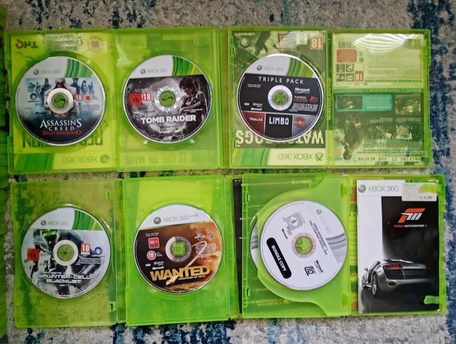 Xbox 360 uzywany z duza iloscia gier