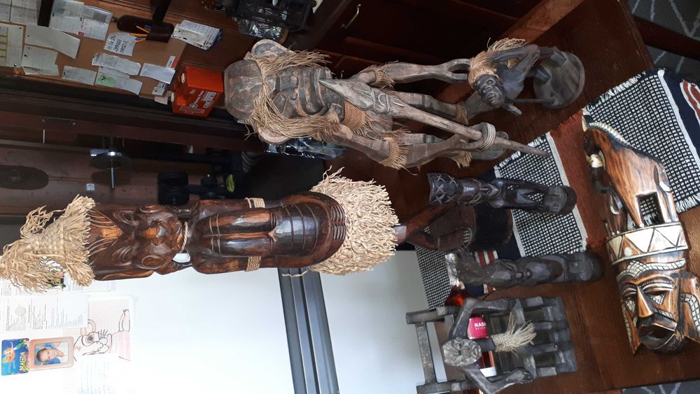 Rzeźby, maski afrykańskie