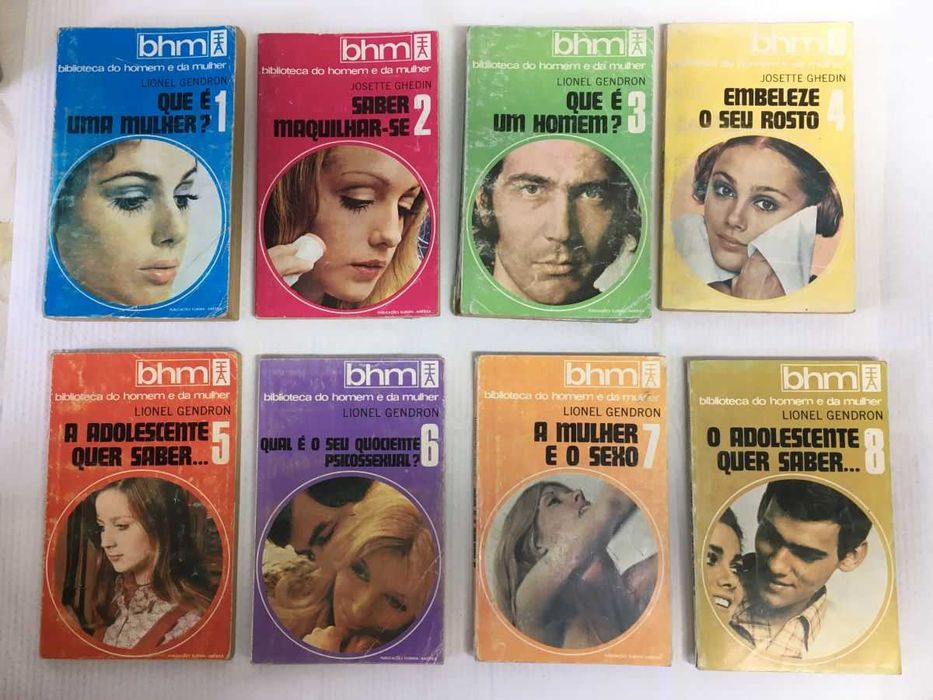 Coleção Biblioteca do Homem e da Mulher- bhm- Europa América (1970)