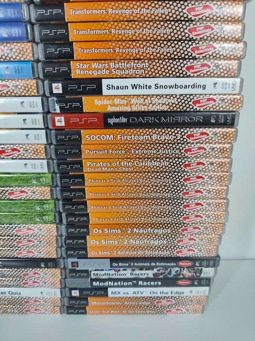 Lote de Jogos Playstation Portable PSP