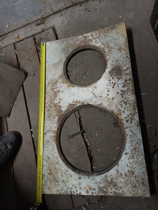 Плита чавуна без кілець