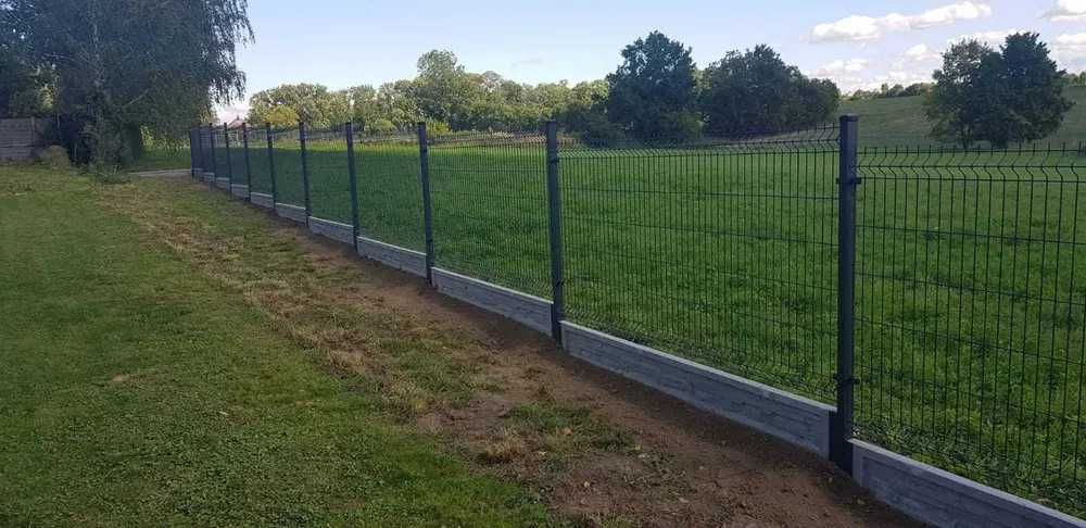 Tanio Ogrodzenia panelowe 3D Kompleksowo Wycena Transport Montaż