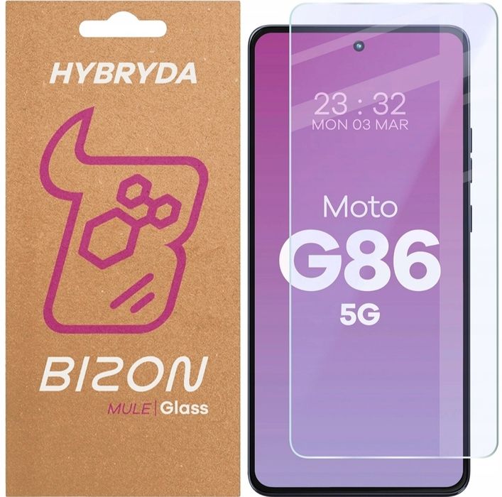 Motorola MOTO G86 5G 8/256GB + euti etui Bizon + szkła hartowane