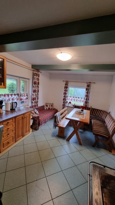 Góralski domek na szczycie obok stoku wynajem noclegi Beskid 15osób