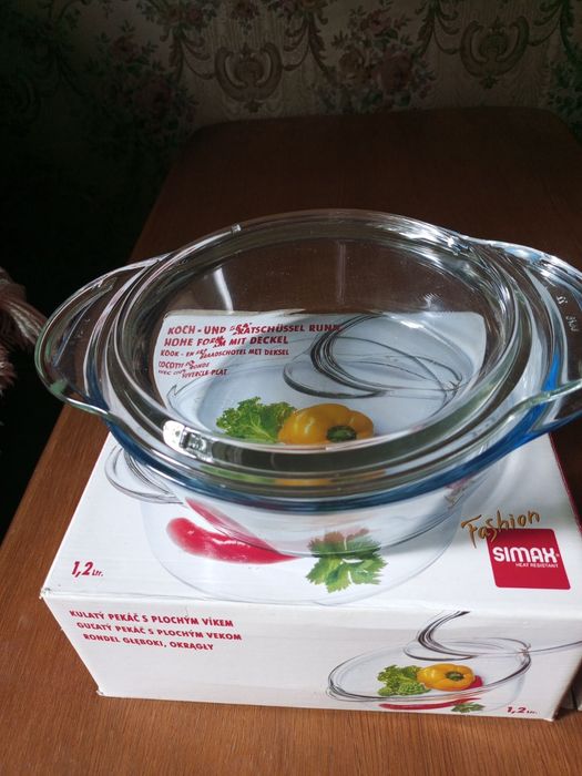 Посуда суперпрочная,стекло , "СИМАКС" Чехия