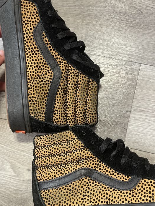 Кеди жіночі Vans High леопардові