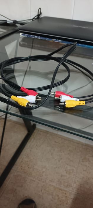 Cabos aparelhagem som e vídeo