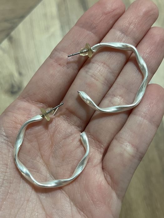 Kolczyki ozdobne kółka