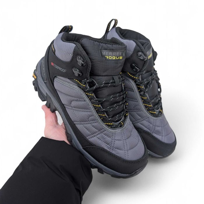 Чоловічі черевики Merrell Ice Cap Moc 2 Cordura сірі (Водостійкі!)