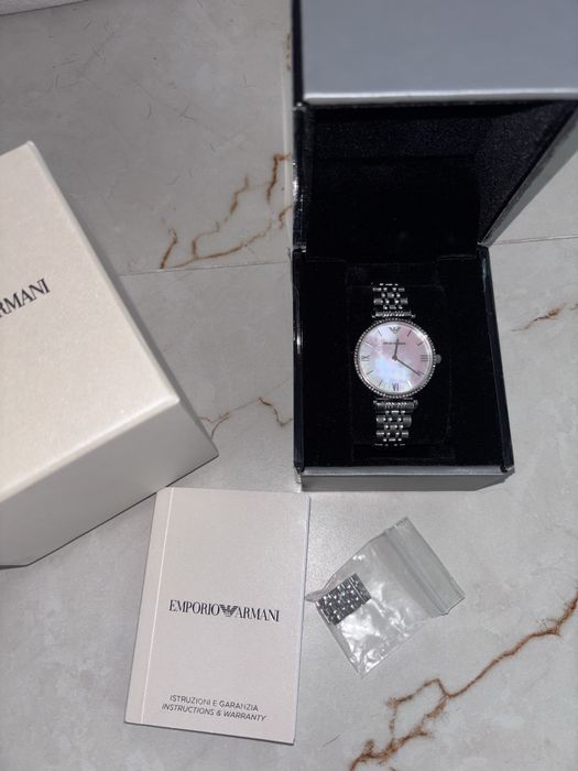 Emporio Armani AR1779 damski zegarek – masa perłowa –
