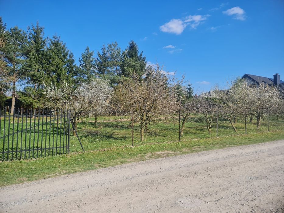 Działka budowlana z mediami 9 arów, Abramowice Prywatne - Widok 3