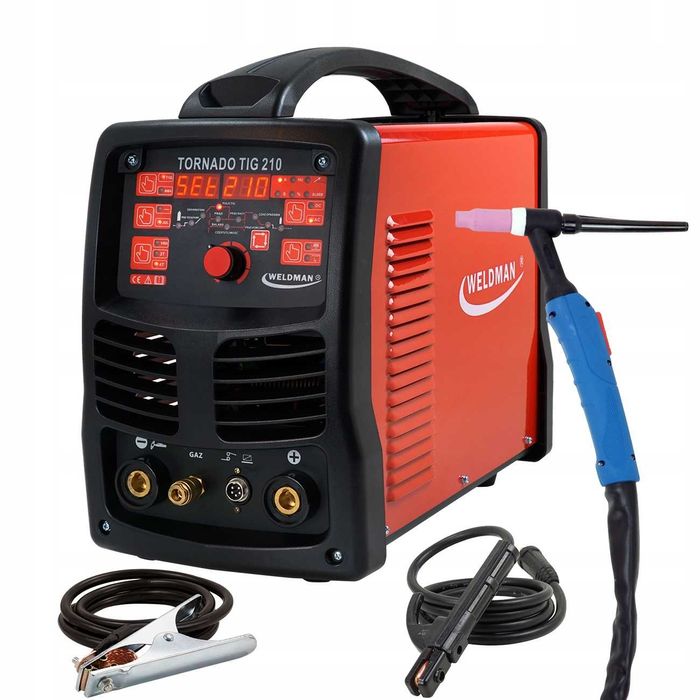 Tig spawarka 210 A ACDC PULS HF hurtownia wysyłka