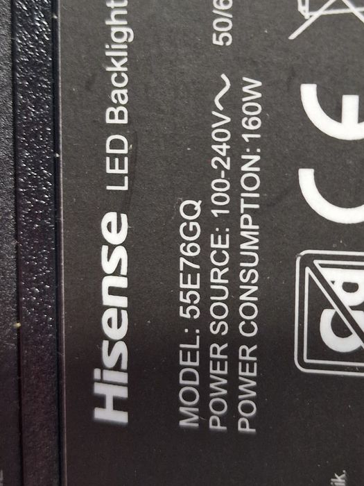 Hisense 55cali Qled 4K UHD SMART HDMI 2.1 DVB-T2 telewizor