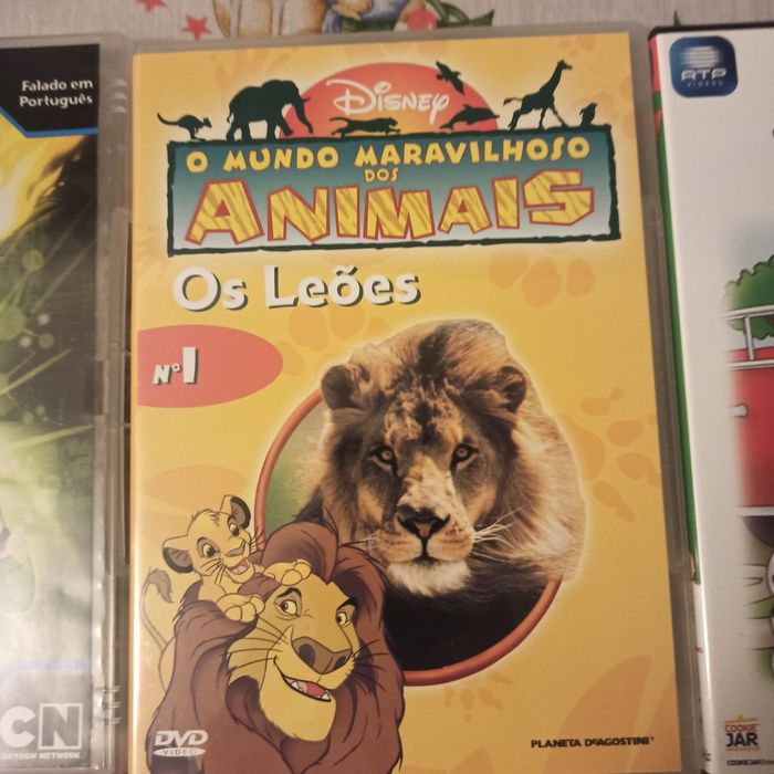 DVD variados para crianca