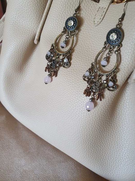 Przepiękne kolczyki zwisające Zara