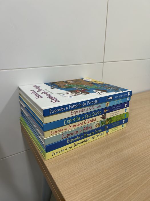 conjunto de livros