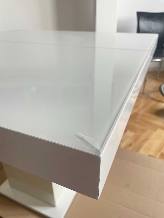 (zarezerwowany) Biały stół rozkładany