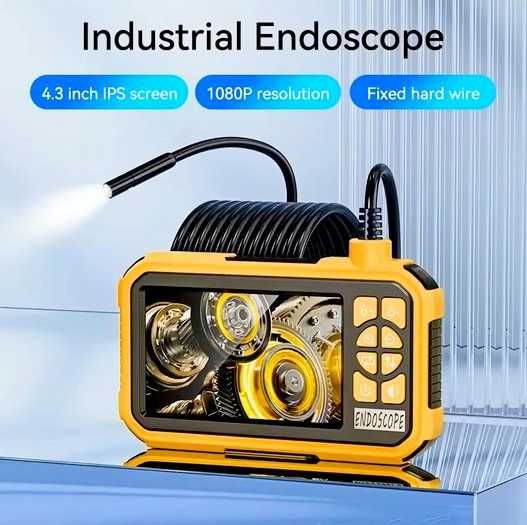 Kamera Inspekcyjna Endoskop 10 m 2 Kamery 
2x Full Hd 1080p , 2 Kamery