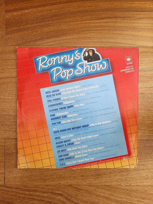 Disco Vinil | "Ronny's Pop Show - 16 Tophits"
