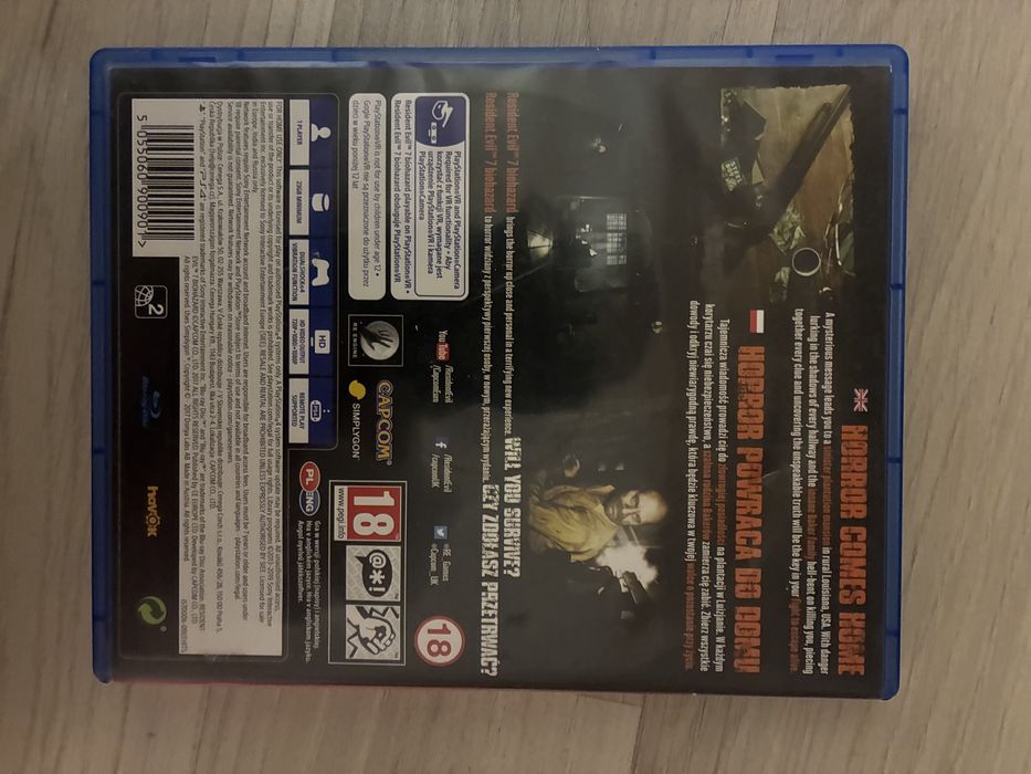Resident Evil 7 ps4/ps5