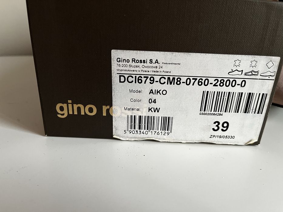 Czułenka Gino Rossi r.39