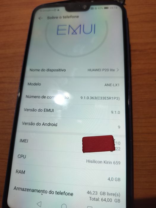 Huawei p20 lite  barato