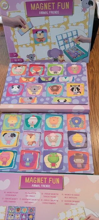 Gra magnetyczna, układanka dla dzieci