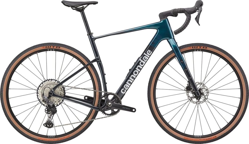 Rower gravelowy Cannondale Topstone Carbon 3 GRX - 1x color Deep Teal - Rozmiar 58