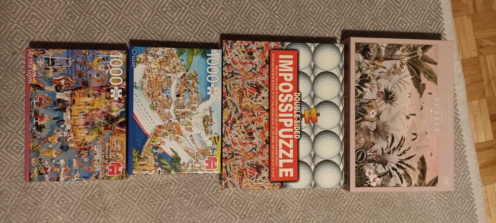 Puzzle 1000 Impossipuzzle double sided Interdruk Jumbo