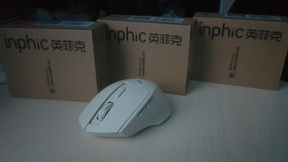 Inphic DR-6, BT/USB фирменная мышь(оригинал) премиум класса и качества