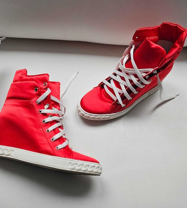 Casadei orginalne sneakersy koturna roz 40