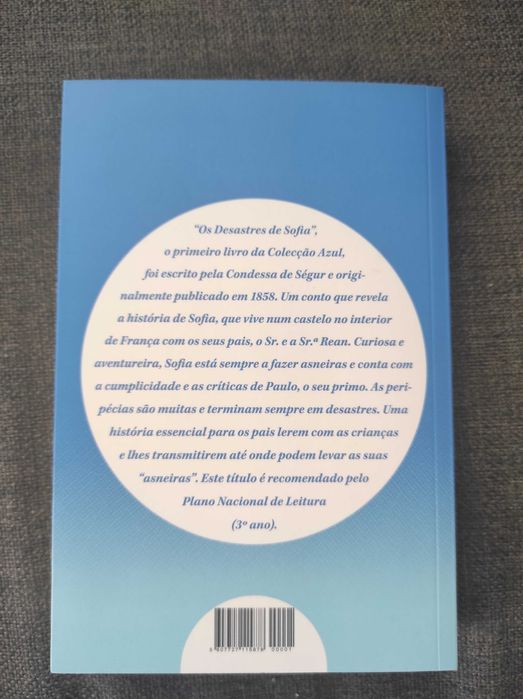 Livro "Os desastres de Sofia"