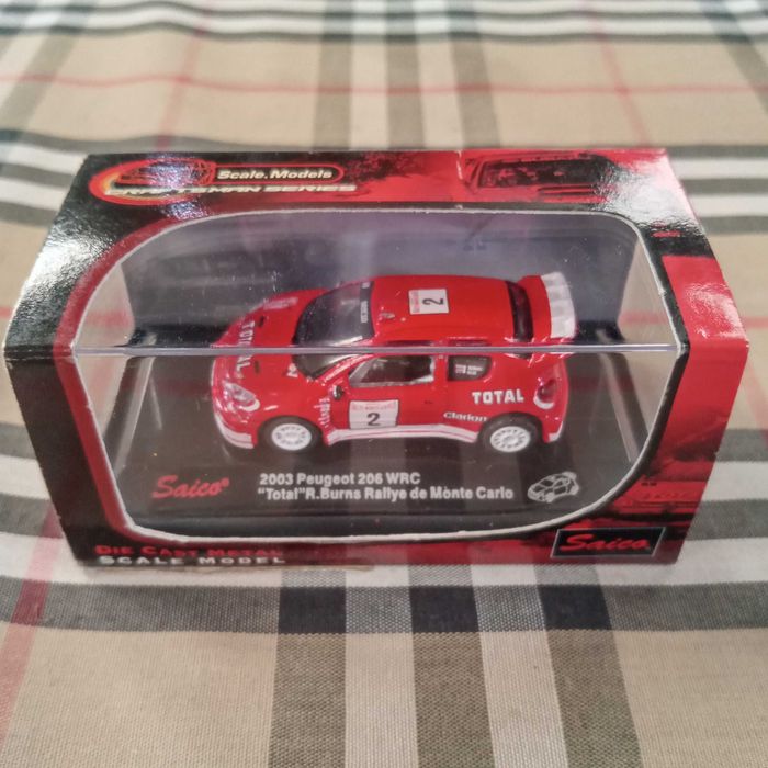 3x 1/72 Peugeot 206 WRC Total+ Audi TT-R