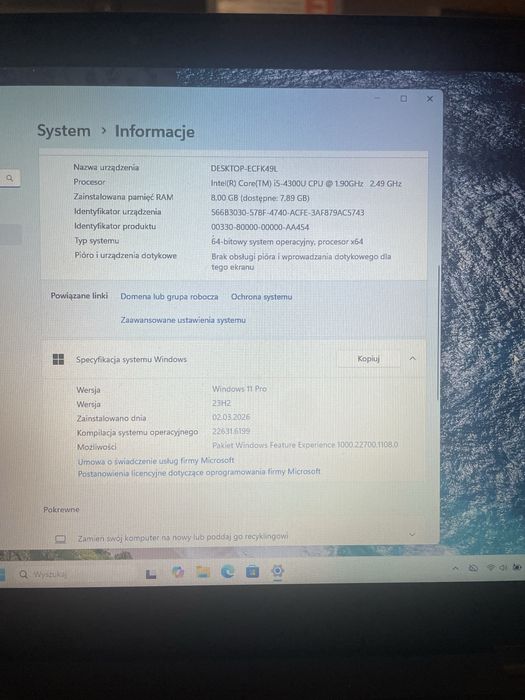Laptop lenovo ThinkinPad T440s