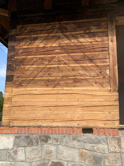 Piaskowanie, Sodowanie elewacji. Mobilne oczyszczanie drewna i bali 34