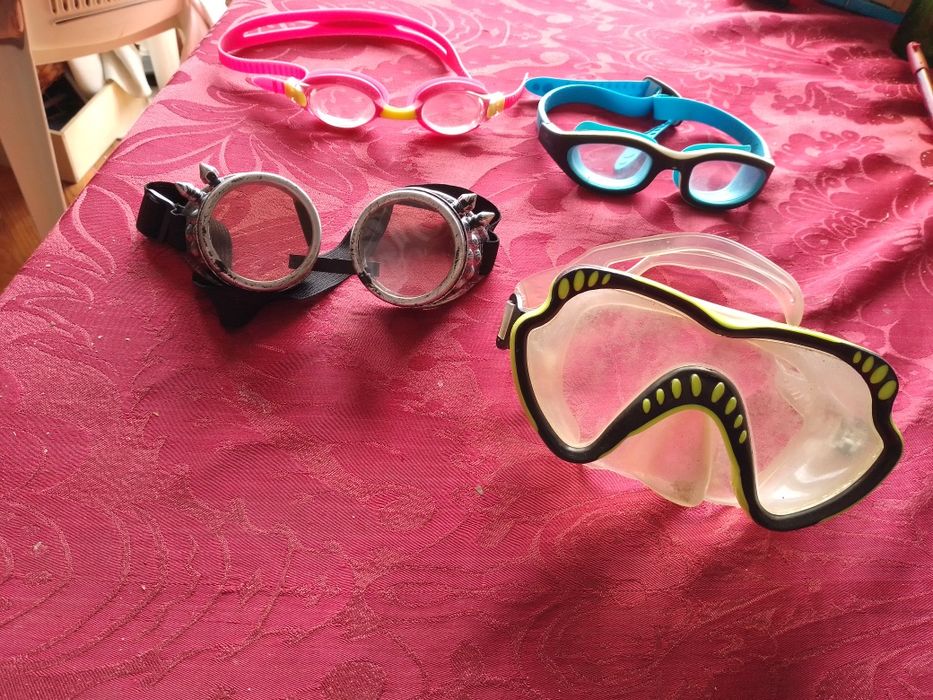 Óculos de Mergulho para Tanque, Piscina e Óculos Fantasia Desde 2E.