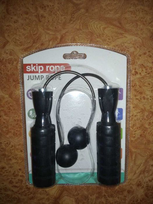 Скакалка беспроводная, без шнура, для занятий в тесном пространстве