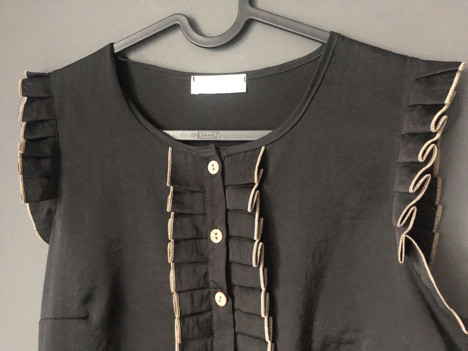 Czarna elegancka sukienka