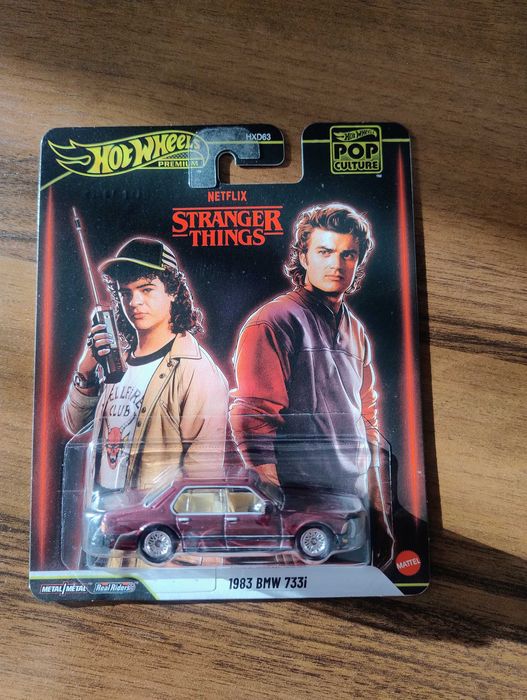 Hot wheesls premium Stranger Things Bmw 733i
