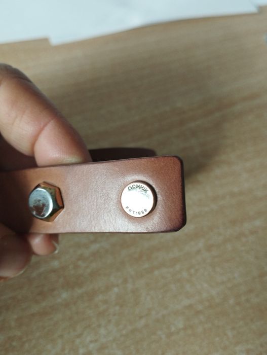 Bransoletka, bransoleta Ochnik skórzana