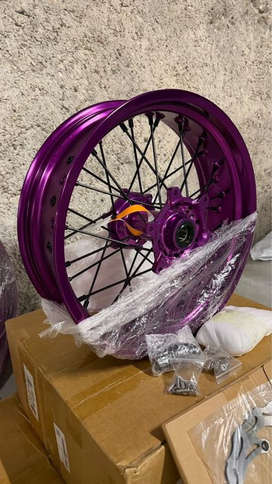 Felgi koła ktm exc sm komplet tarcze adapter 320mm tulejki