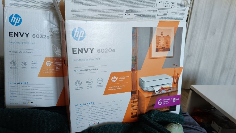 2x drukarki HP 6020e + 6032e