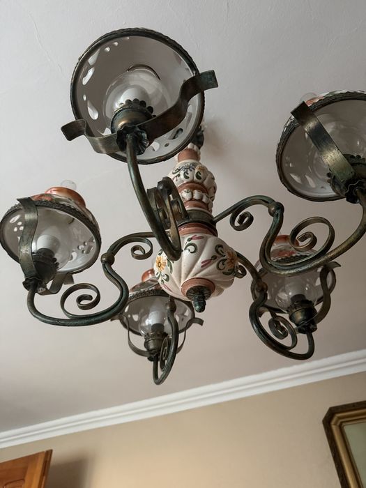 Lampa sufitowa retro