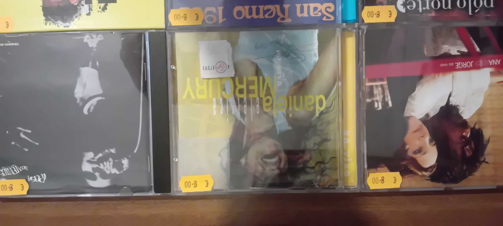 Música em Cd Portuguesa e Brasileira Concertos ao Vivo.