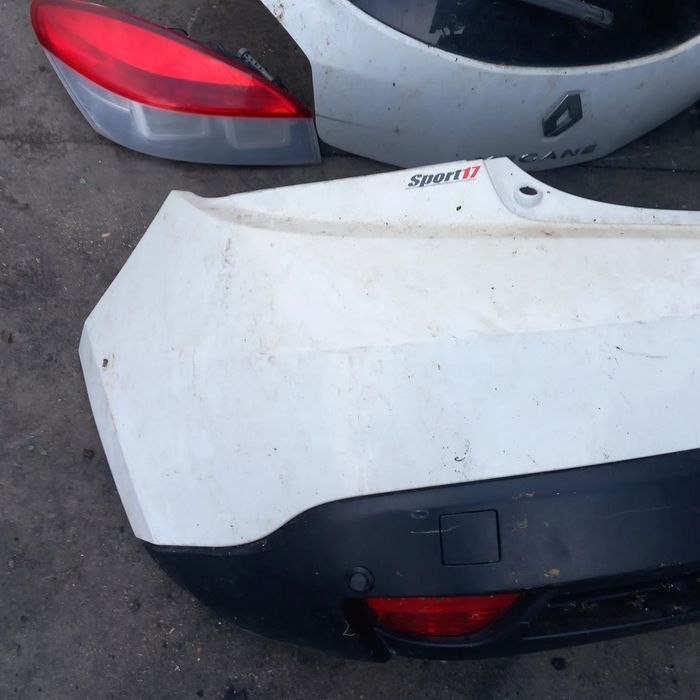 Traseira completa renault megane 3 coupe