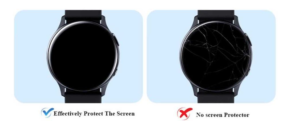 Защитное стекло-пленка для Samsung Galaxy Watch Active 2 40 мм 44 мм