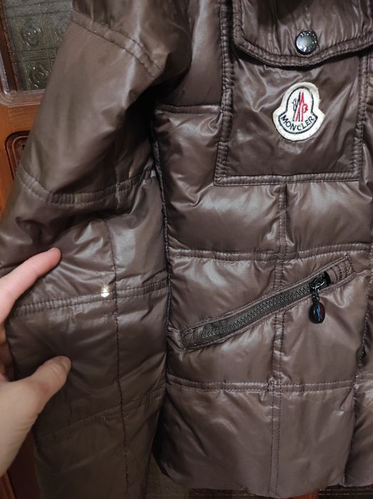 Куртка пуховик Moncler original XS розмір гарний стан