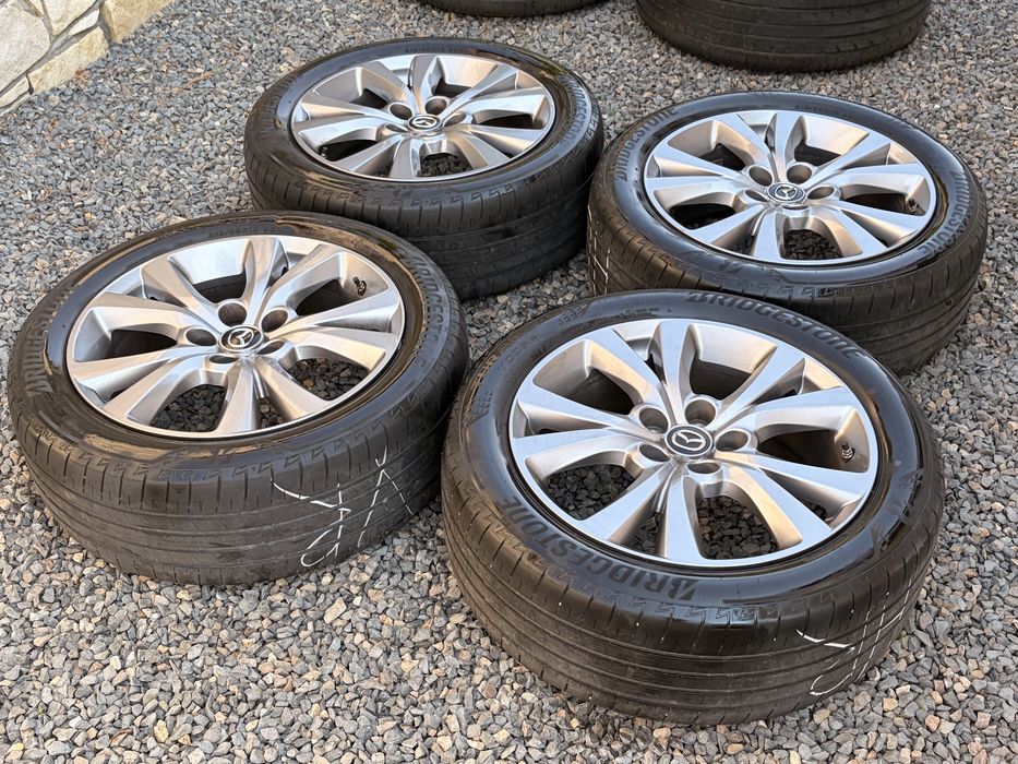 Koła aluminiowe z oponami lato 5x114,3 18 mazda CX30 CX3 CX5